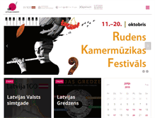 Tablet Screenshot of latvijaskoncerti.lv